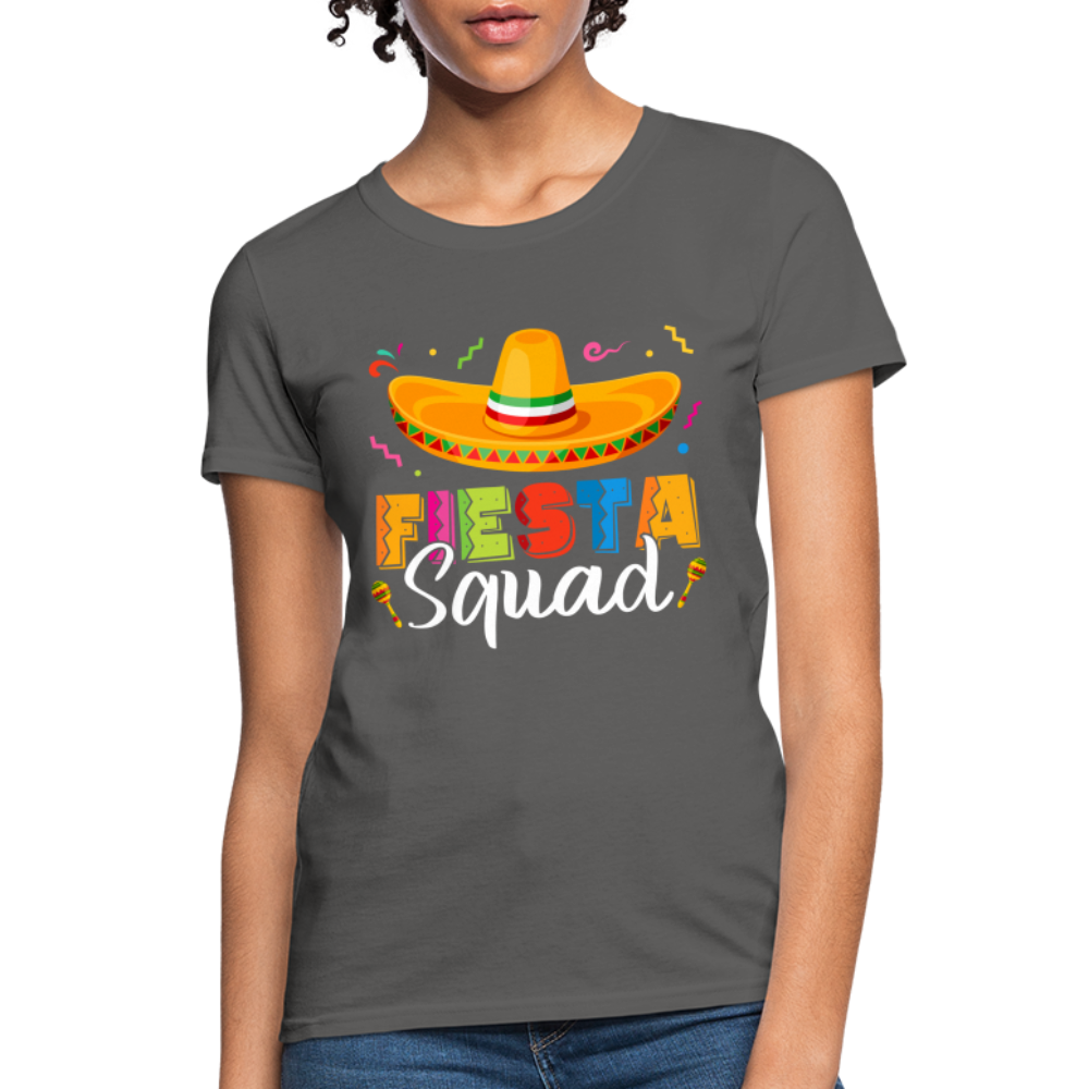 Cinco De Mayo Fiesta Squad Women's T-Shirt Color: Red