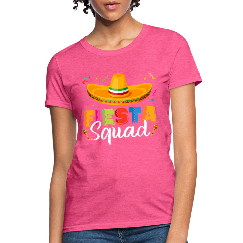 Cinco De Mayo Fiesta Squad Women's T-Shirt Color: Red