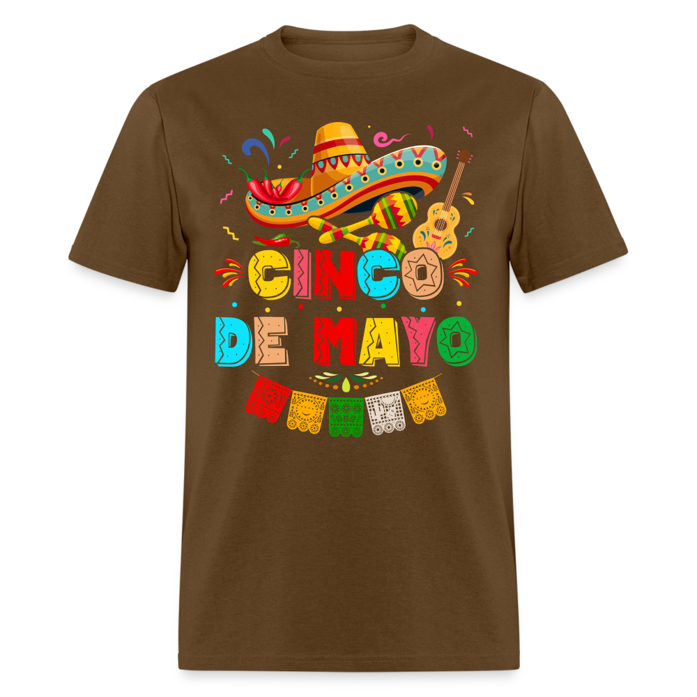 Cinco de Mayo T-Shirt Color: brown
