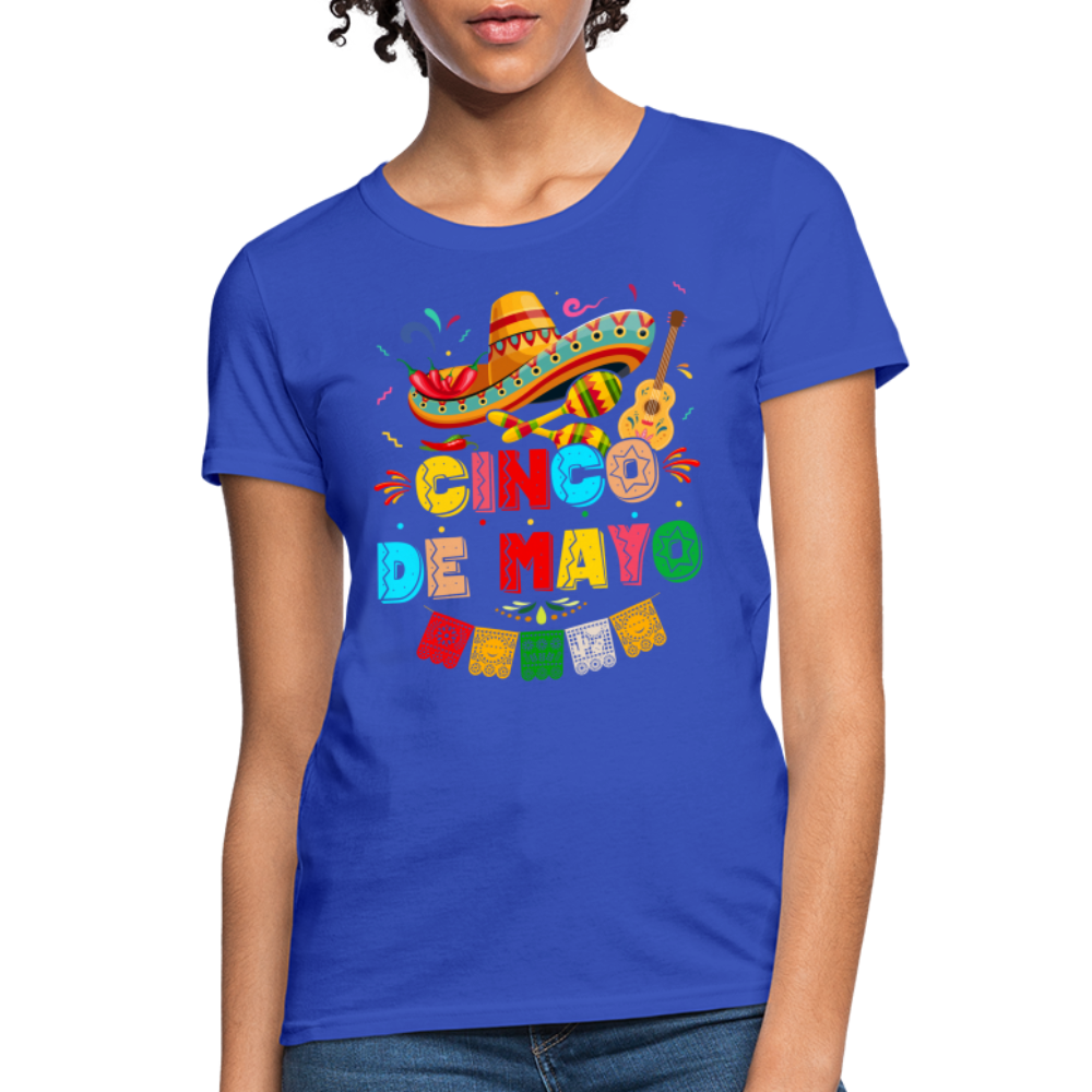 Cinco de Mayo Women's T-Shirt - royal blue