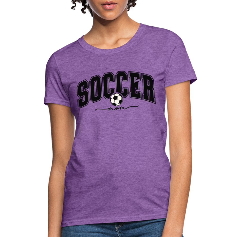 Soccer Mom Women's T-Shirt Color: purple heather