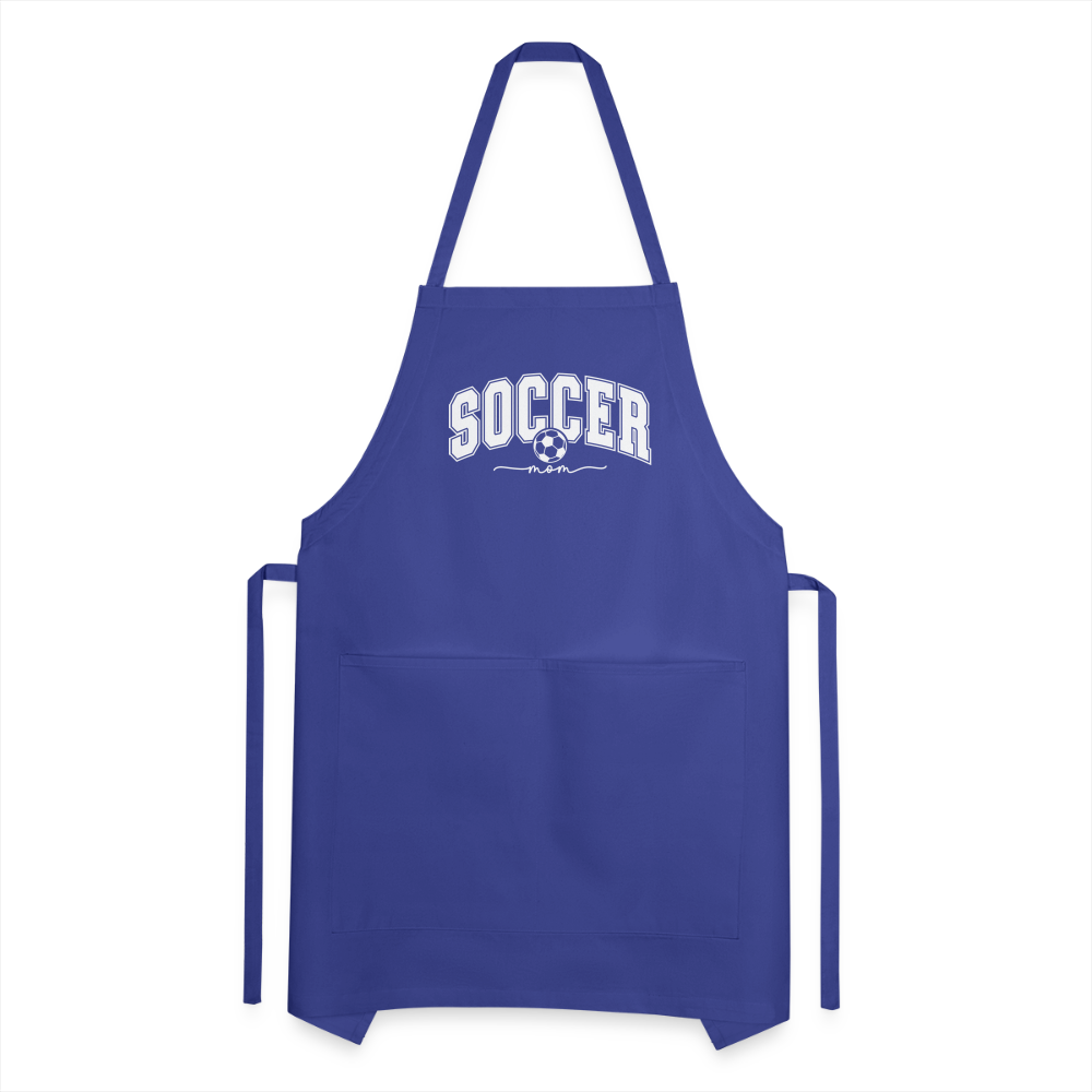 Soccer Mom Adjustable Apron Color: black