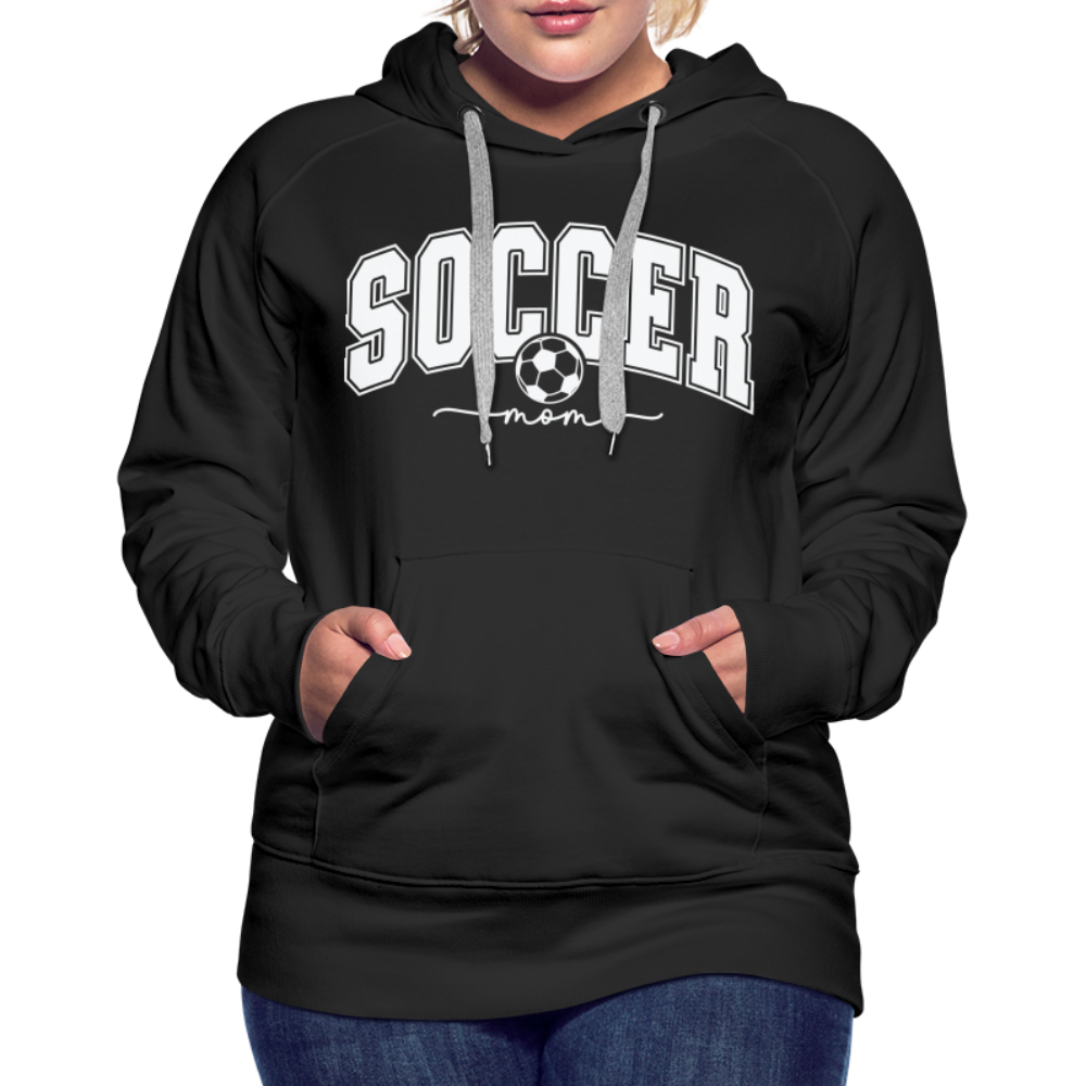 Soccer Mom Women’s Premium Hoodie - black