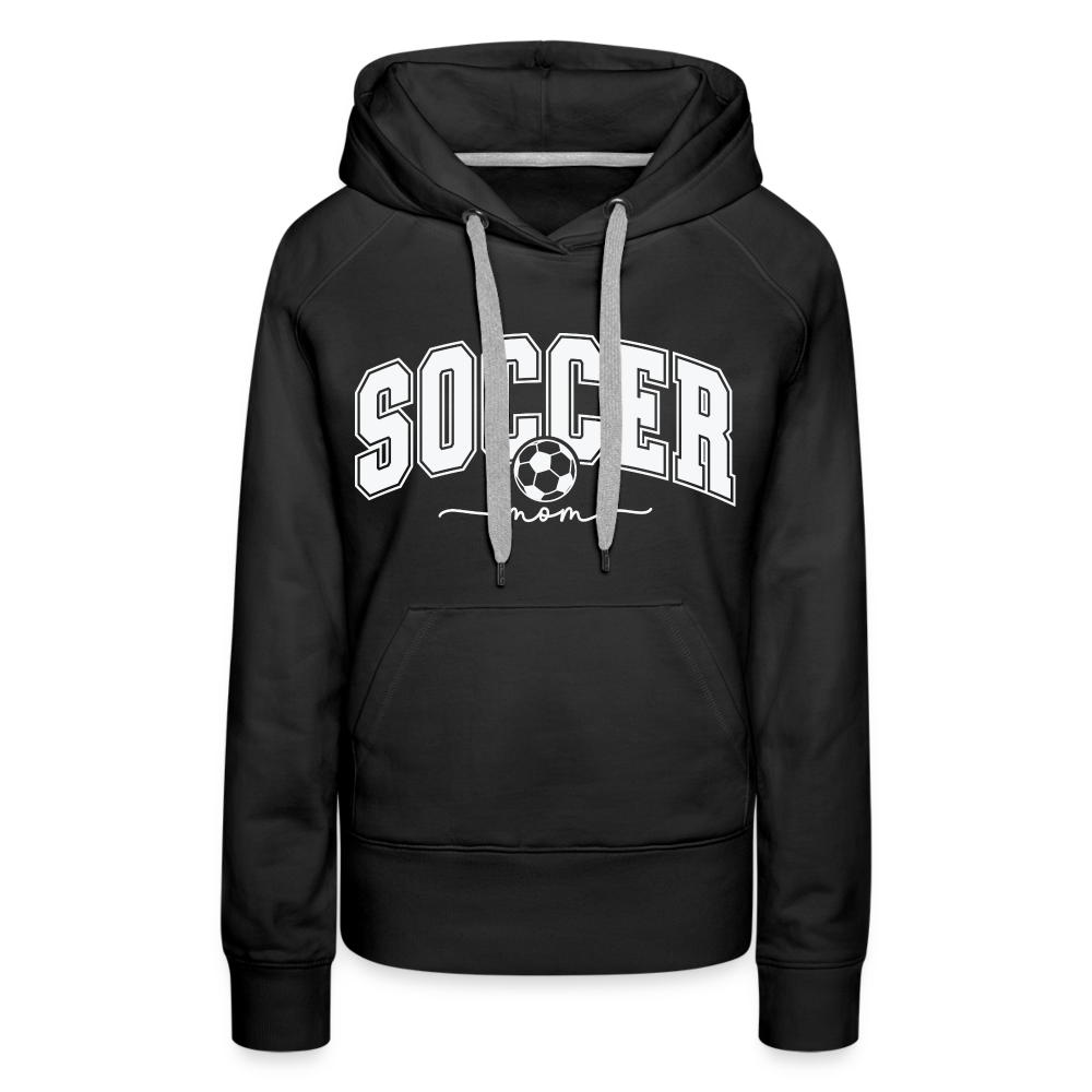 Soccer Mom Women’s Premium Hoodie - black
