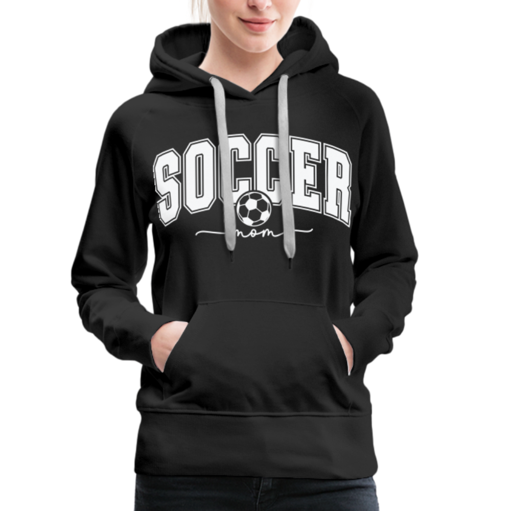 Soccer Mom Women’s Premium Hoodie - black