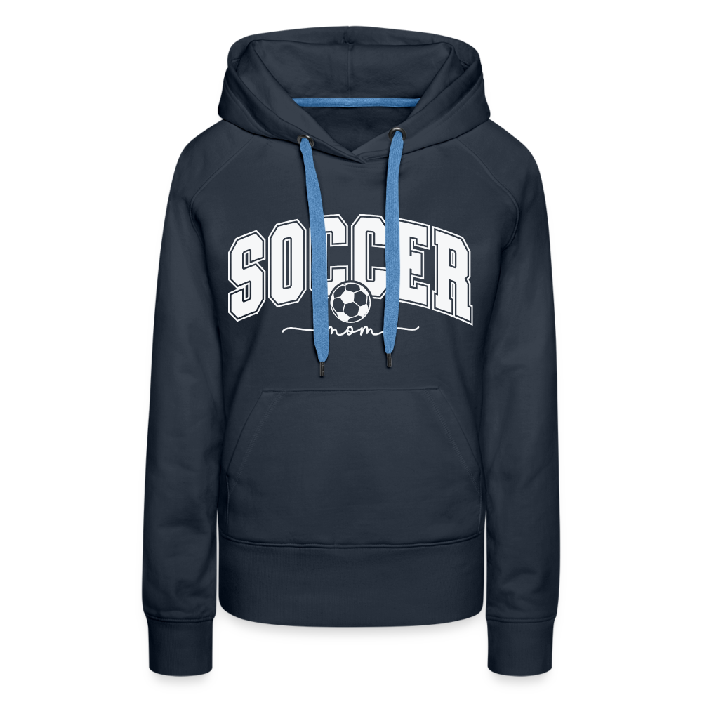 Soccer Mom Women’s Premium Hoodie - navy