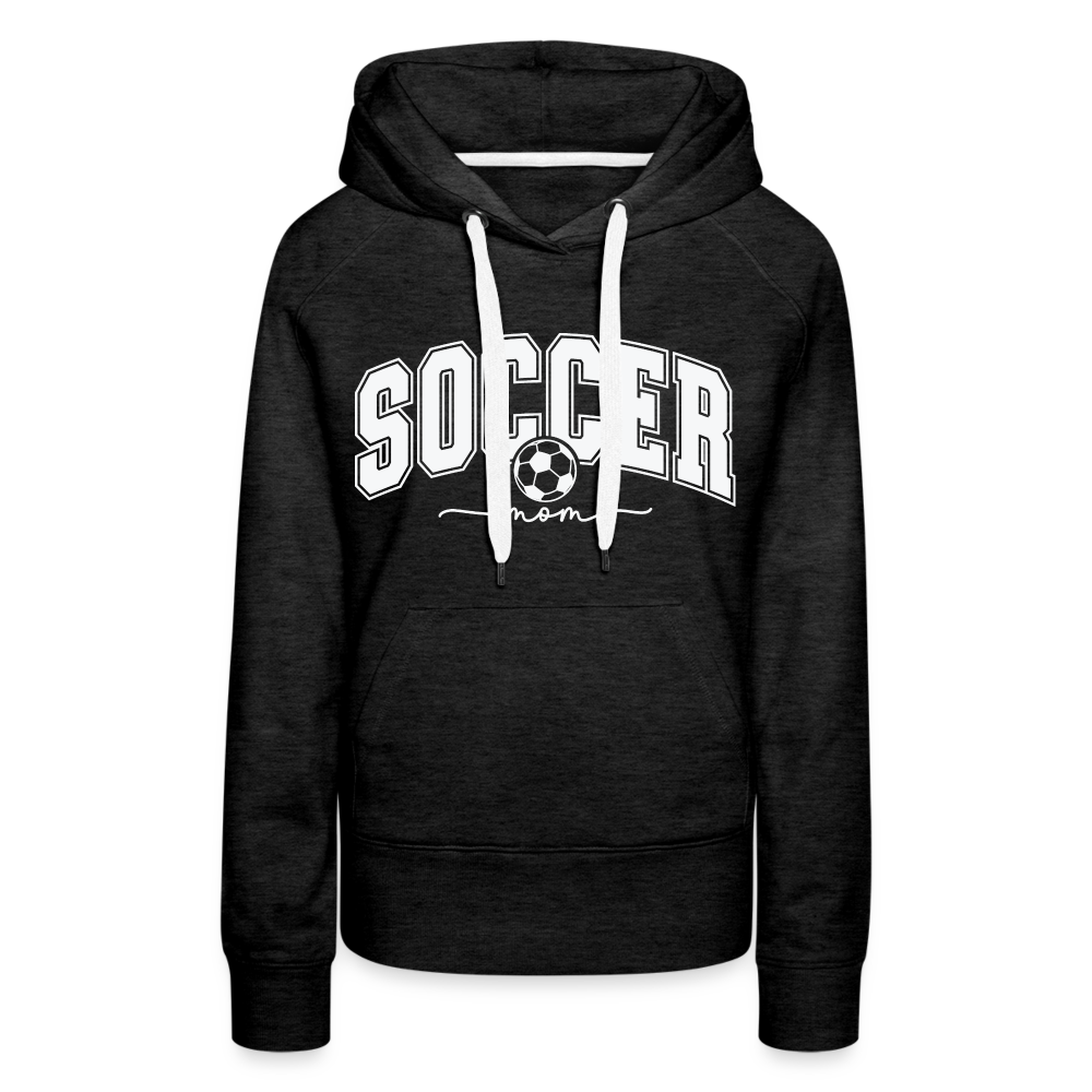 Soccer Mom Women’s Premium Hoodie - charcoal grey