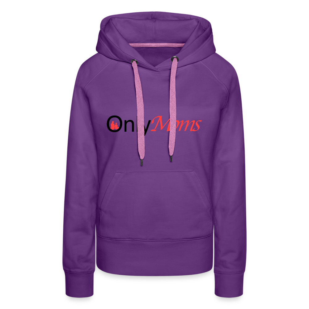 OnlyMoms - Premium Hoodie - purple