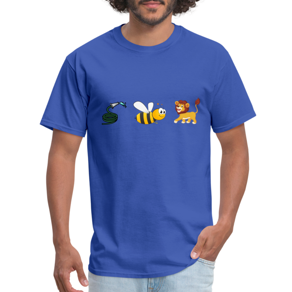 Hose Bee Lion T-Shirt (Hoes Be Lying) - royal blue