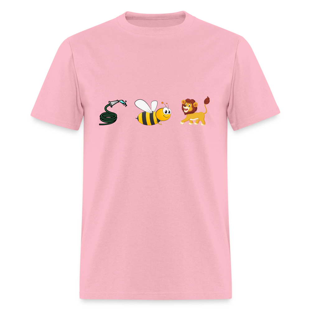 Hose Bee Lion T-Shirt (Hoes Be Lying) - pink