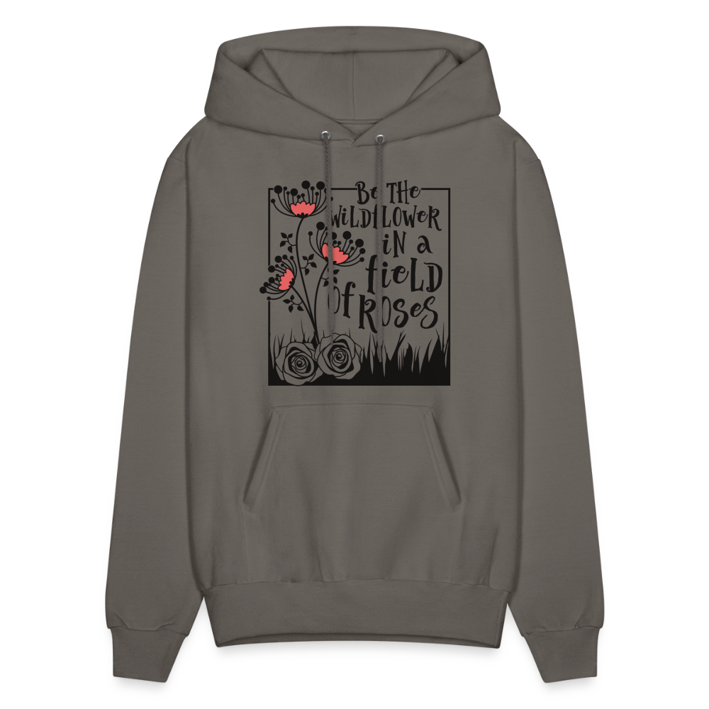Be The Wildflower In A Field of Roses Hoodie (Unisex) Color: Sand