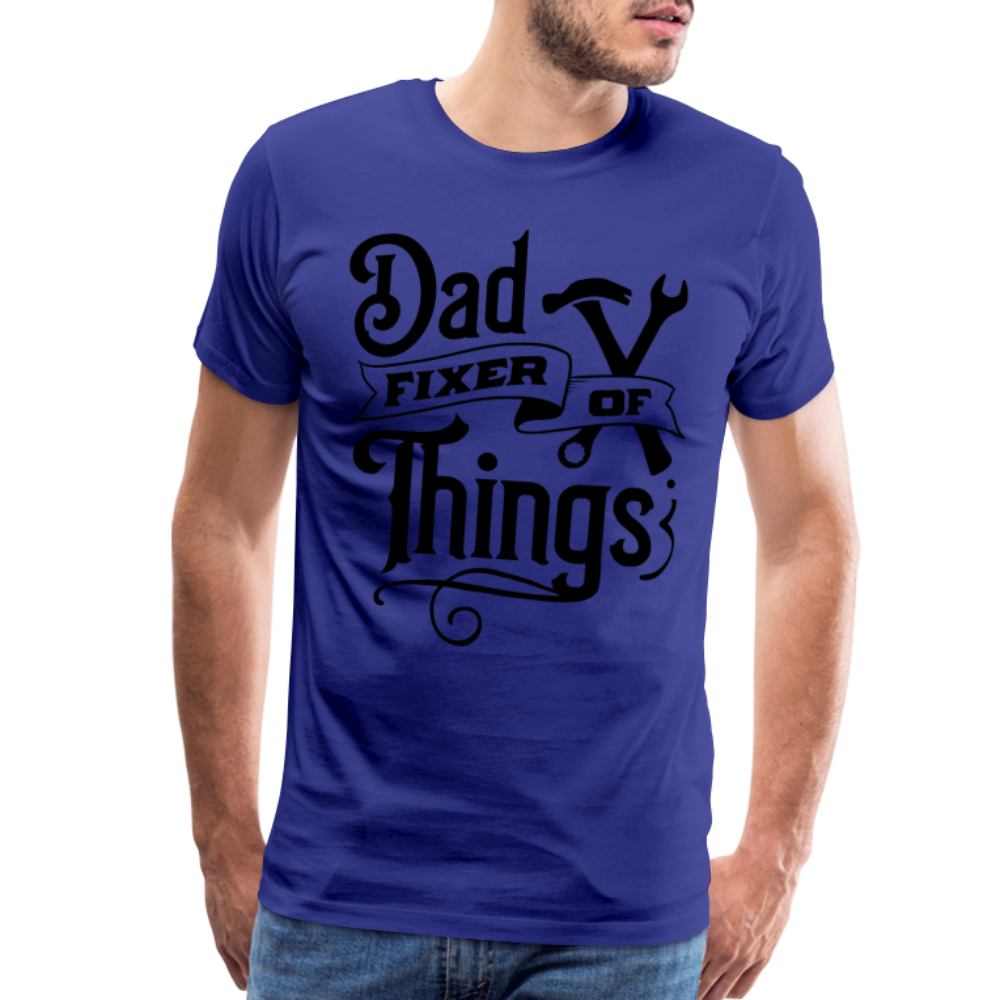 Dad Fixer of Things (Premium T-Shirt) Color: royal blue