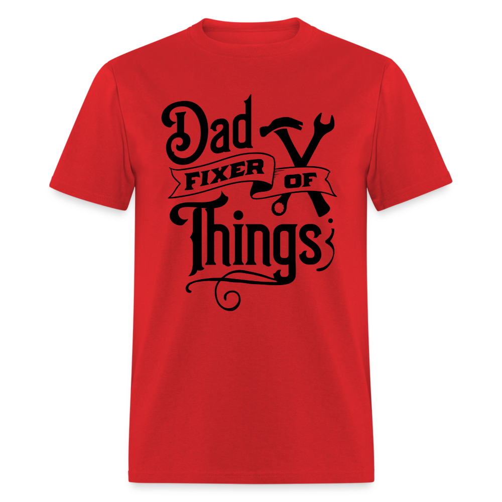 Dad Fixer of Things T-Shirt Color: white
