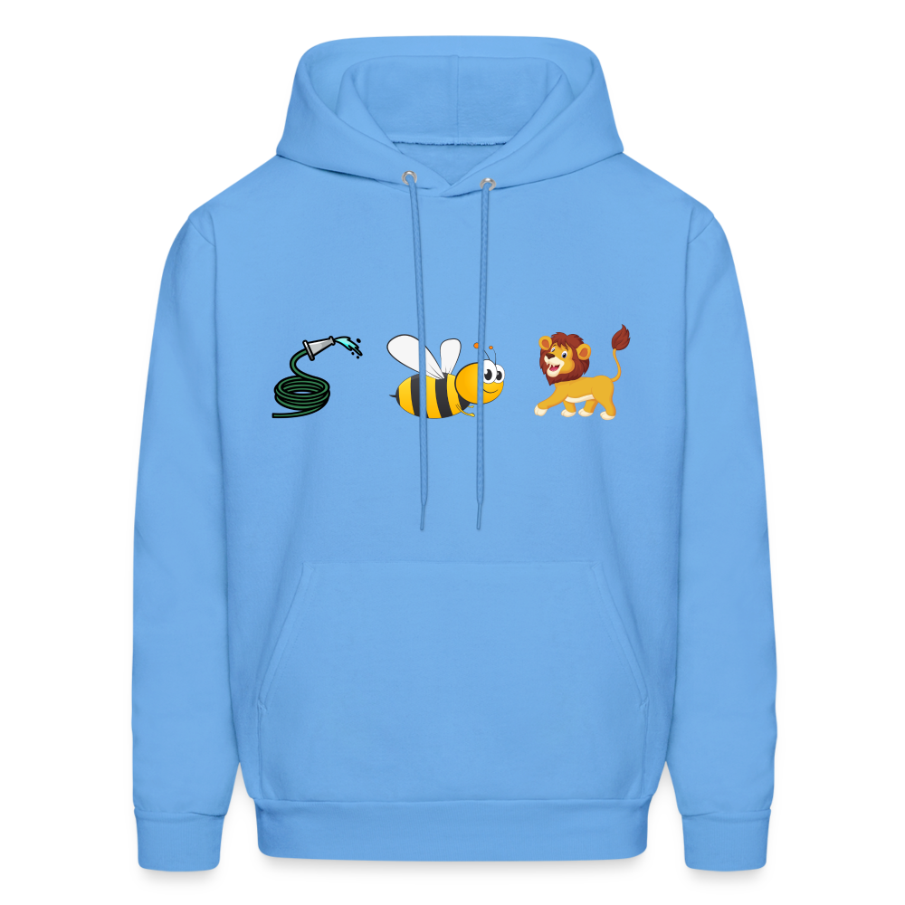 Hose Bee Lion Hoodie (Hoes Be Lying) Color: carolina blue