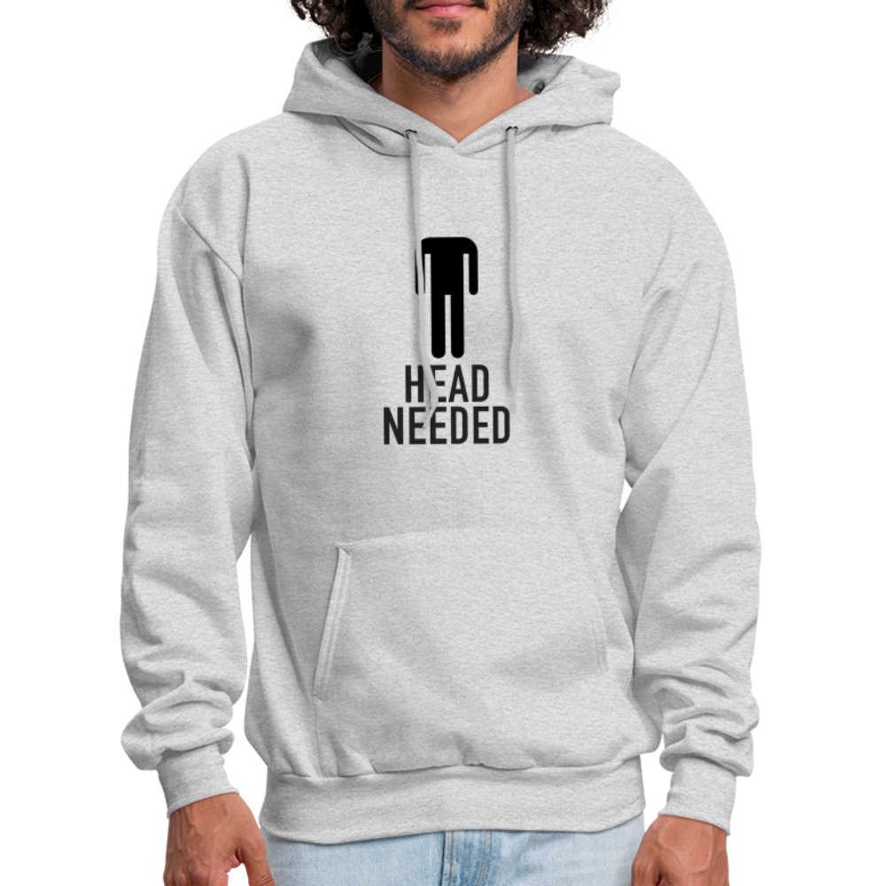 Head Needed Hoodie (Needs Head) Color: heather gray