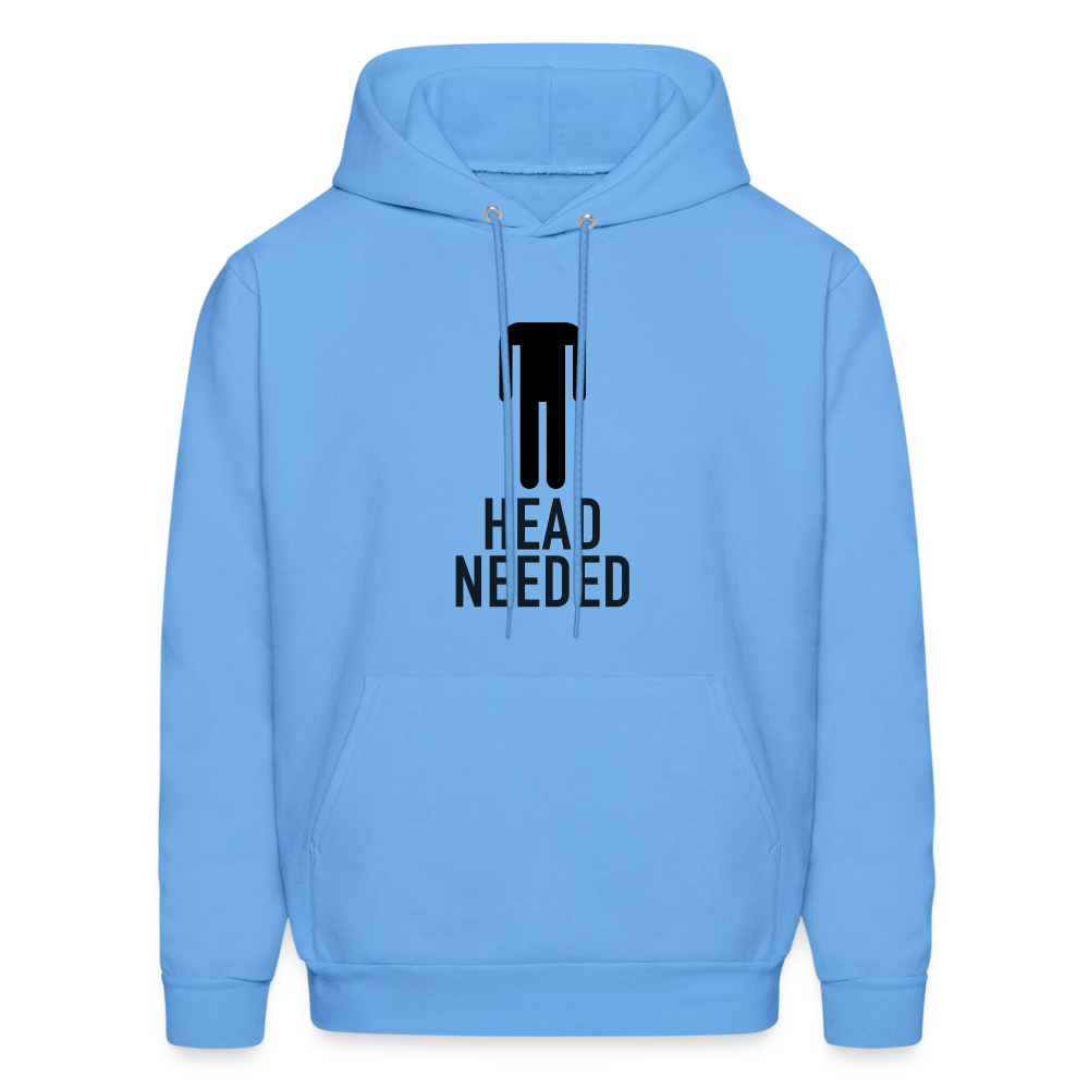 Head Needed Hoodie (Needs Head) Color: carolina blue