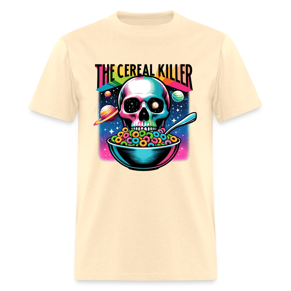 The Cereal Killer T-Shirt (Skeleton Skull) - natural