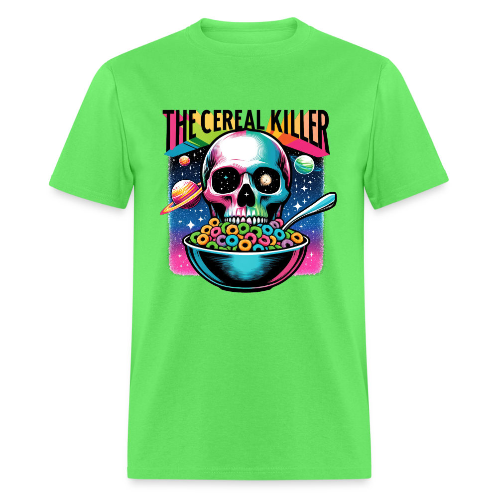 The Cereal Killer T-Shirt (Skeleton Skull) - kiwi