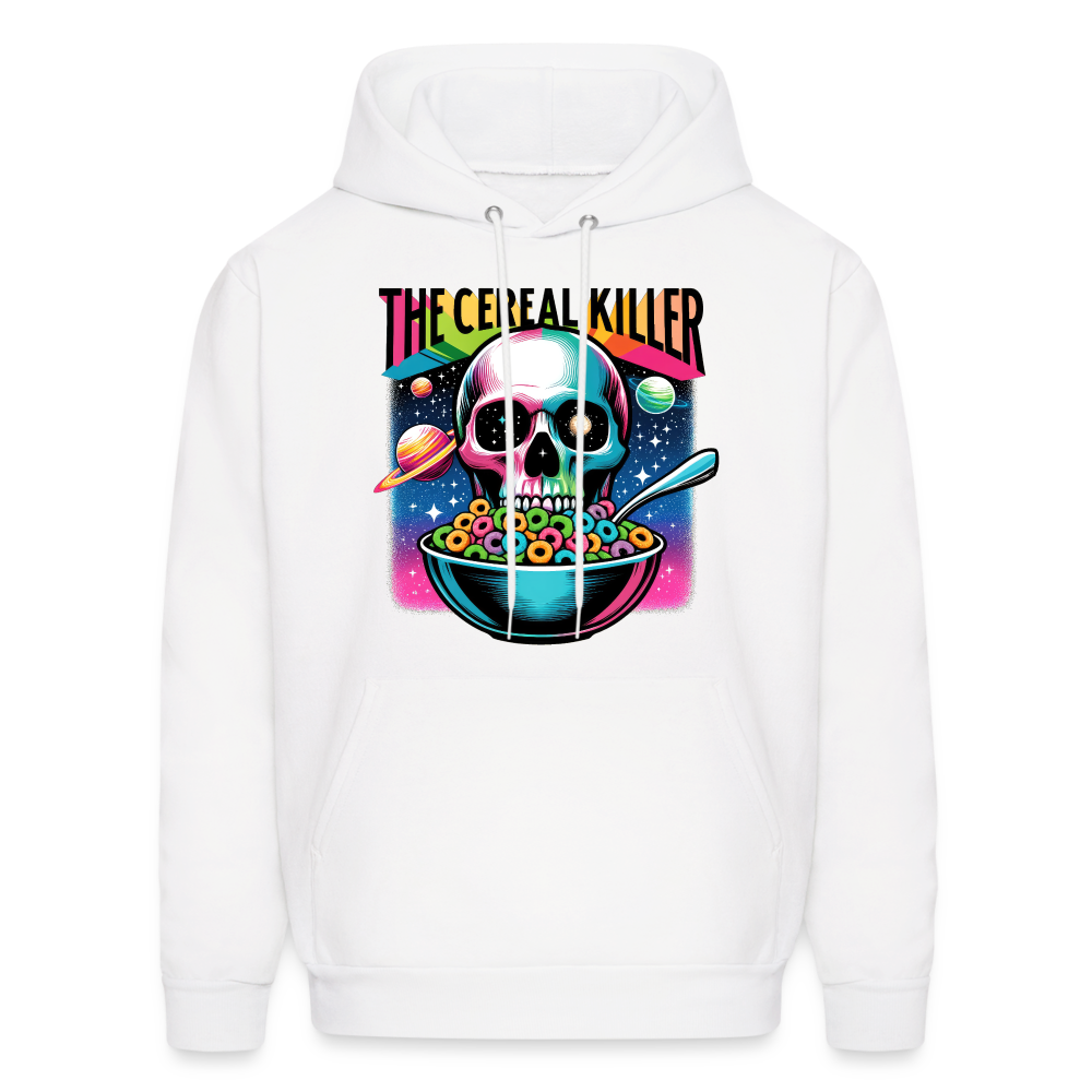 The Cereal Killer Hoodie (Skeleton Skull) - white