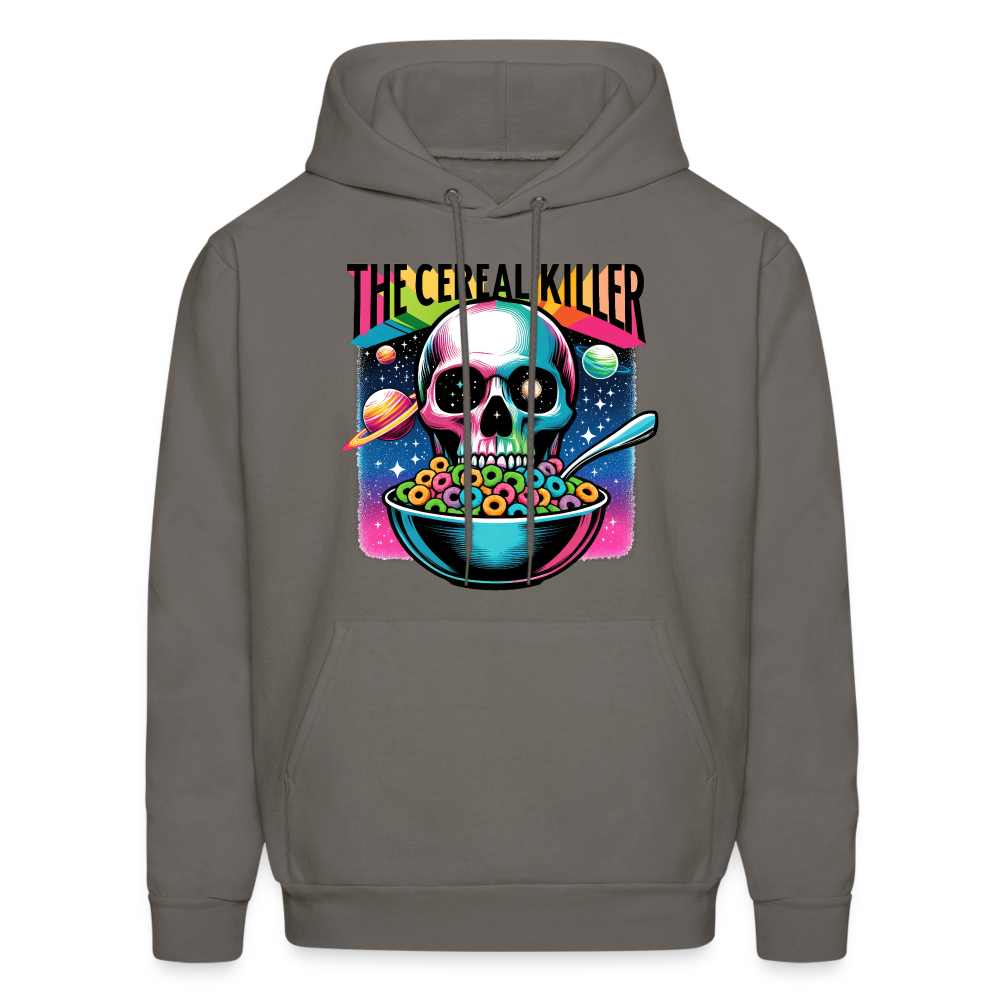 The Cereal Killer Hoodie (Skeleton Skull) - asphalt gray
