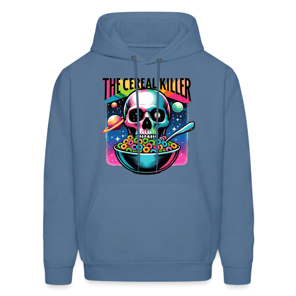 The Cereal Killer Hoodie (Skeleton Skull) - denim blue