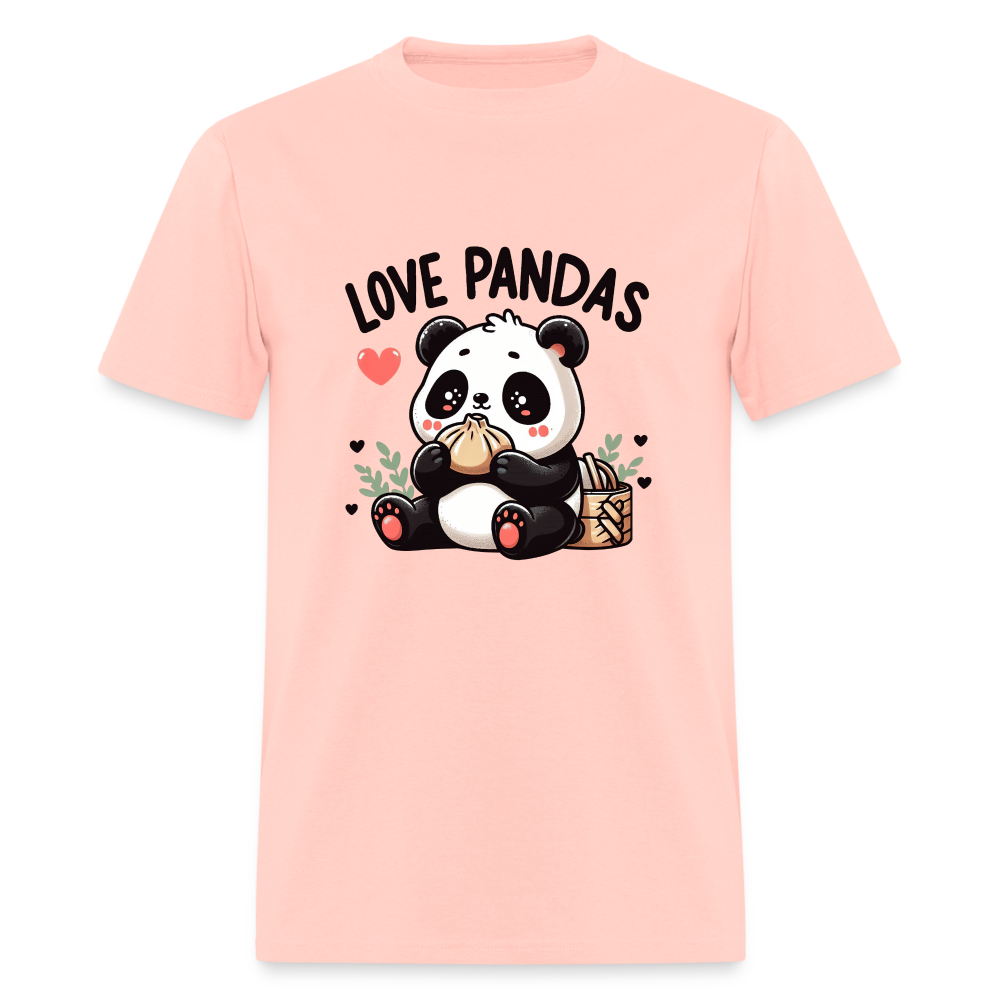 Love Pandas T-Shirt - blush pink