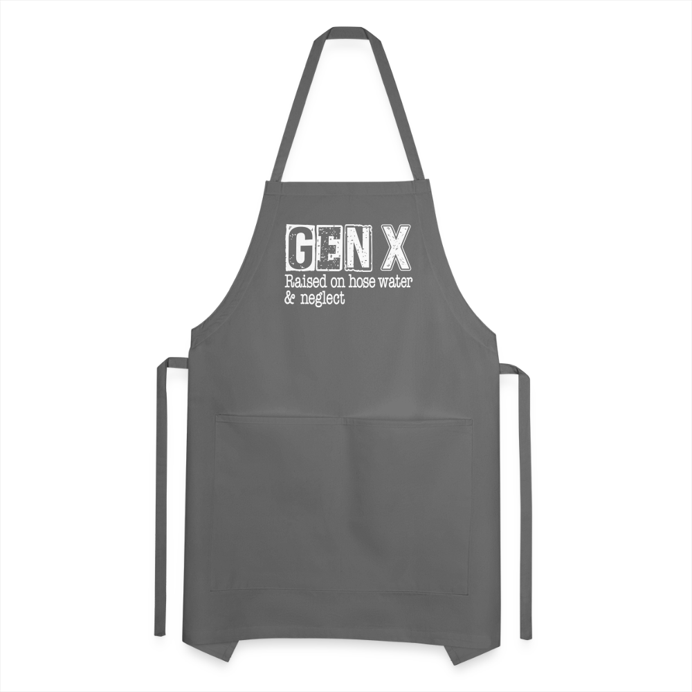 GEN X Adjustable Apron (Raised on hose water & neglect) Color: black