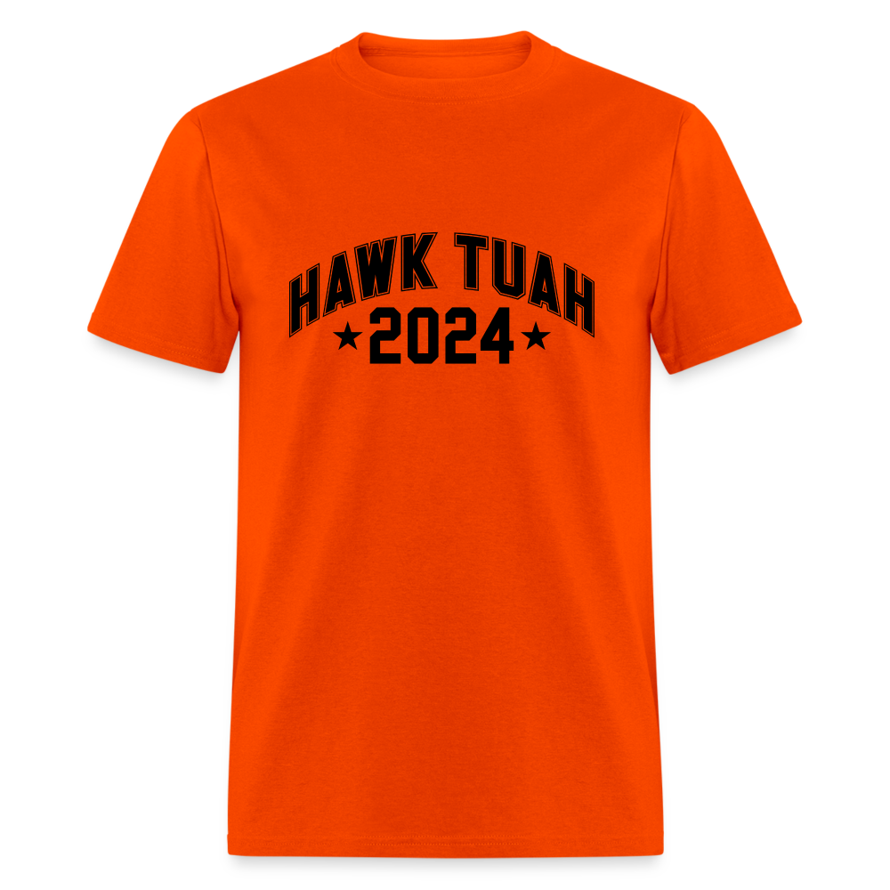 Hawk Tuah T-Shirt (2024) Color: orange