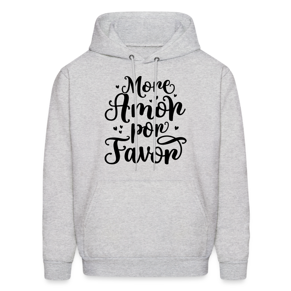More Amor Por Favor Hoodie - ash