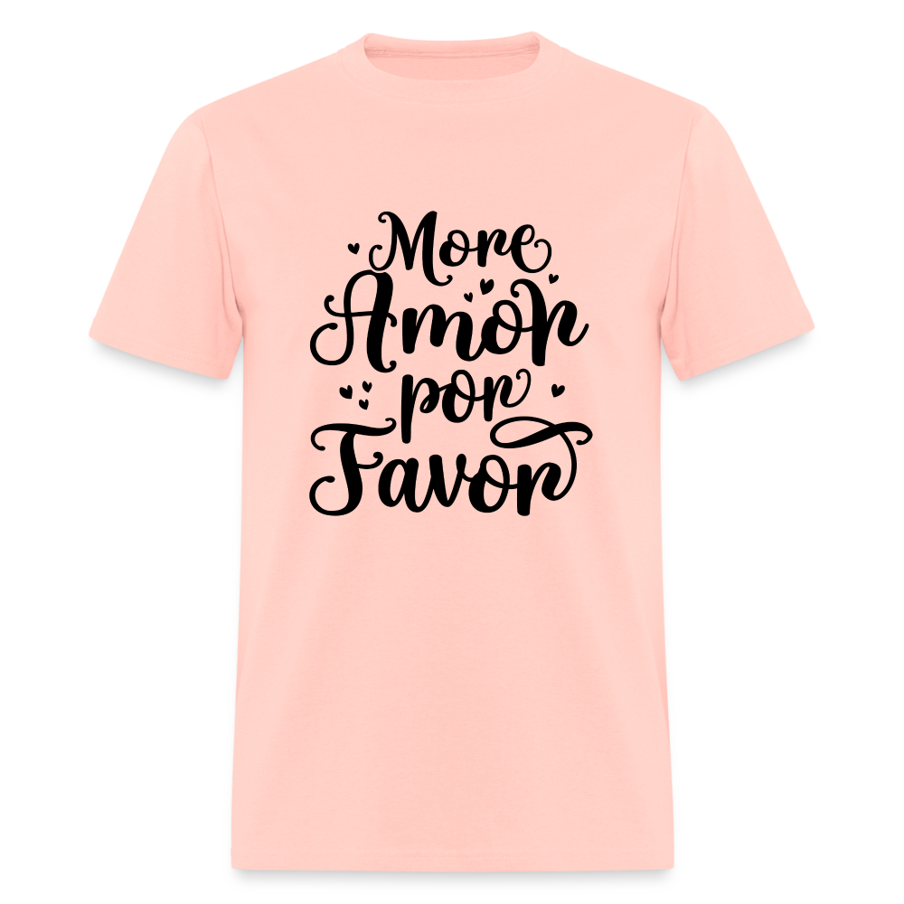 More Amor Por Favor T-Shirt - blush pink