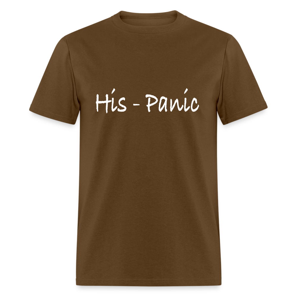 His - Panic T-Shirt (Hispanic Women) - brown