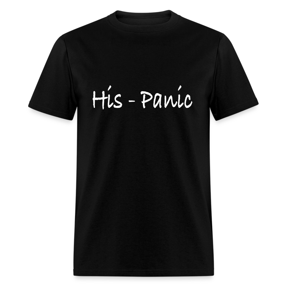 His - Panic T-Shirt (Hispanic Women) - black