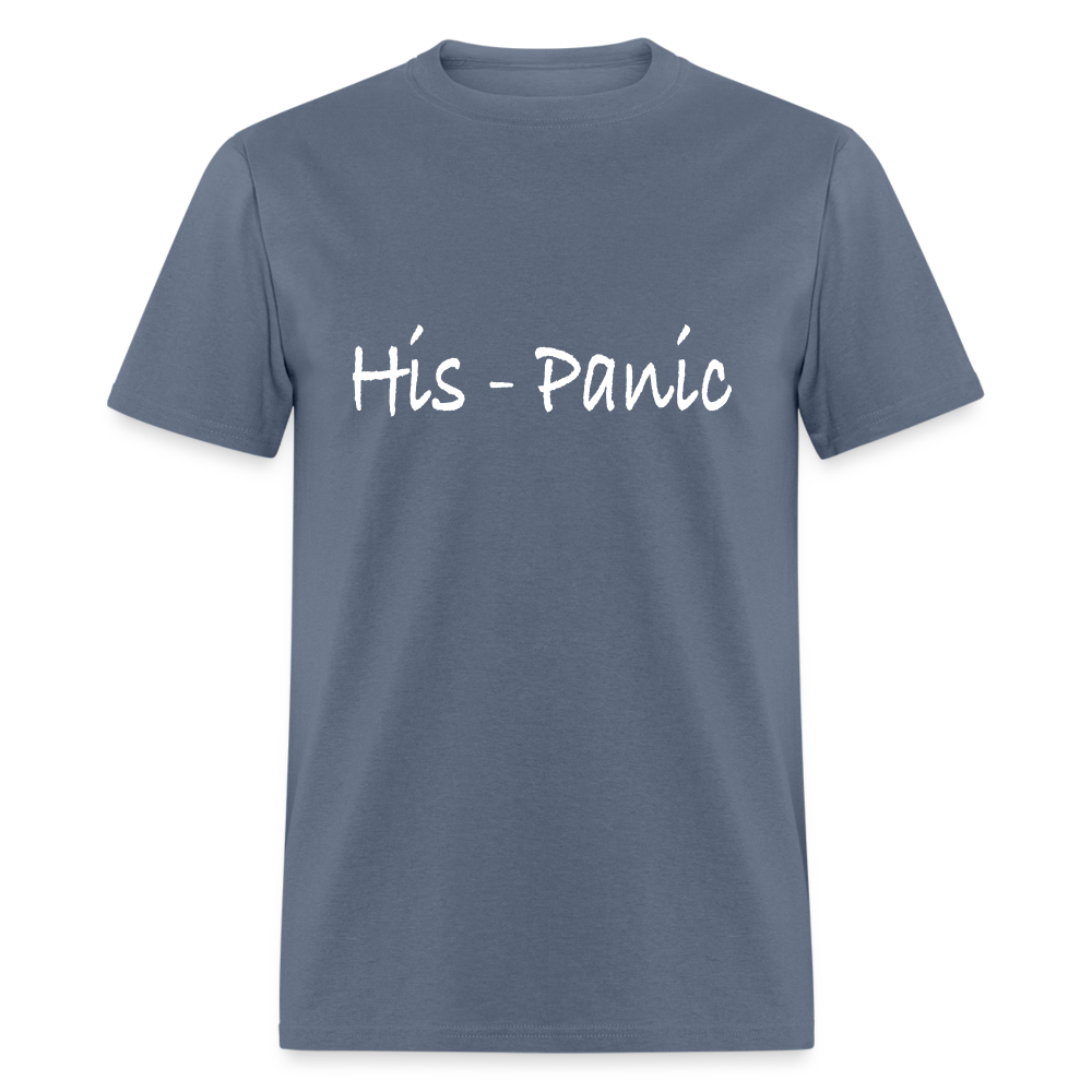 His - Panic T-Shirt (Hispanic Women) - denim