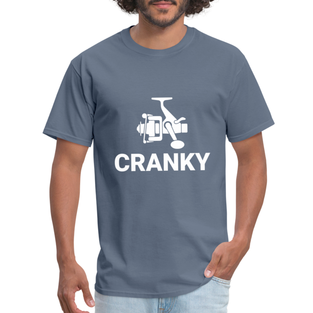 Fishing Cranky T-Shirt - denim