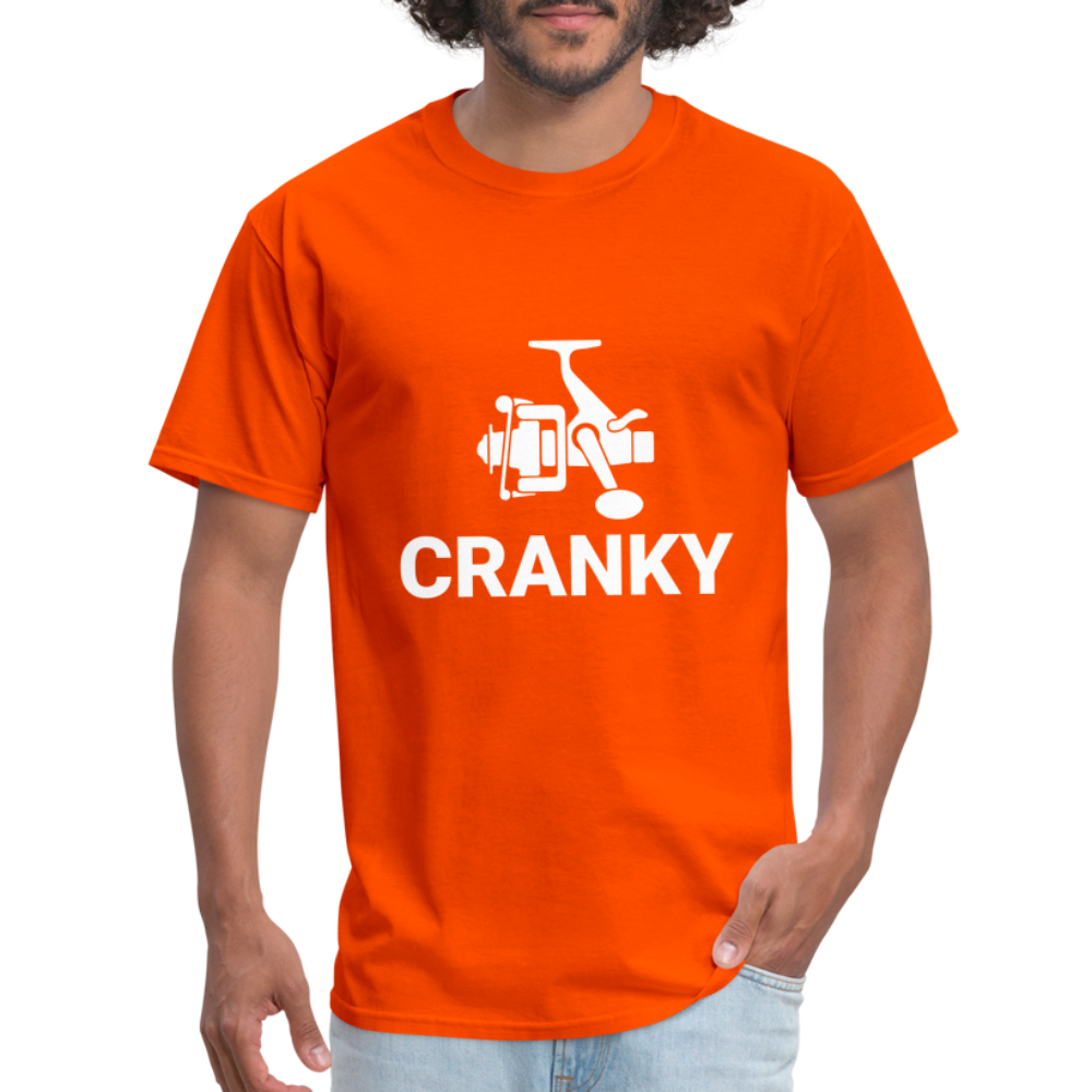 Fishing Cranky T-Shirt - orange