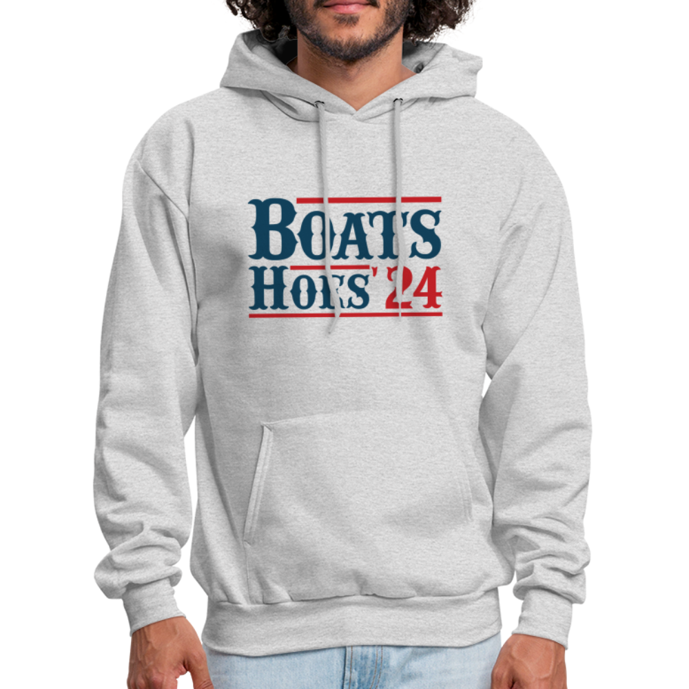 Boats and Hoes Hoodie - ash