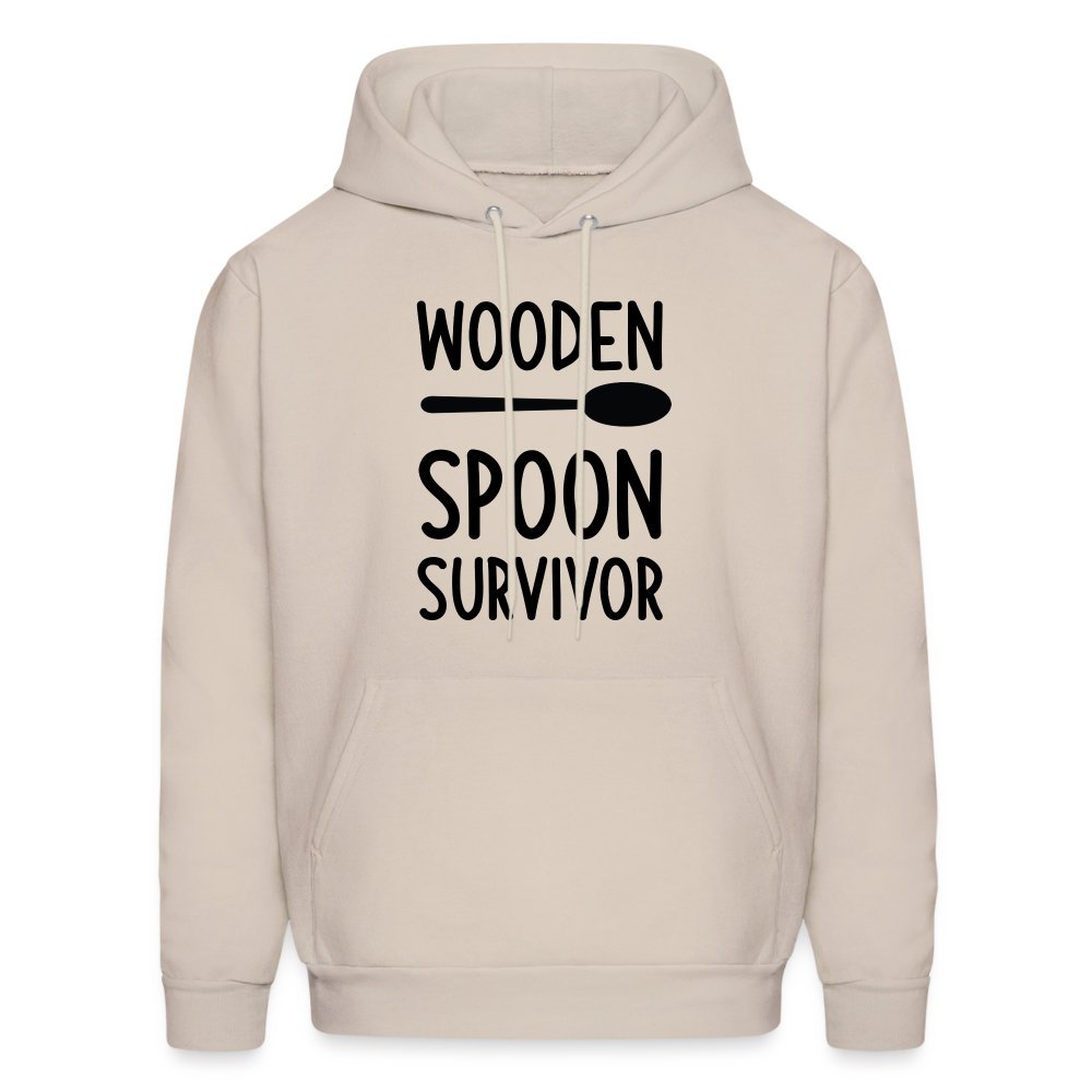 Wooden Spoon Survivor Hoodie - Sand