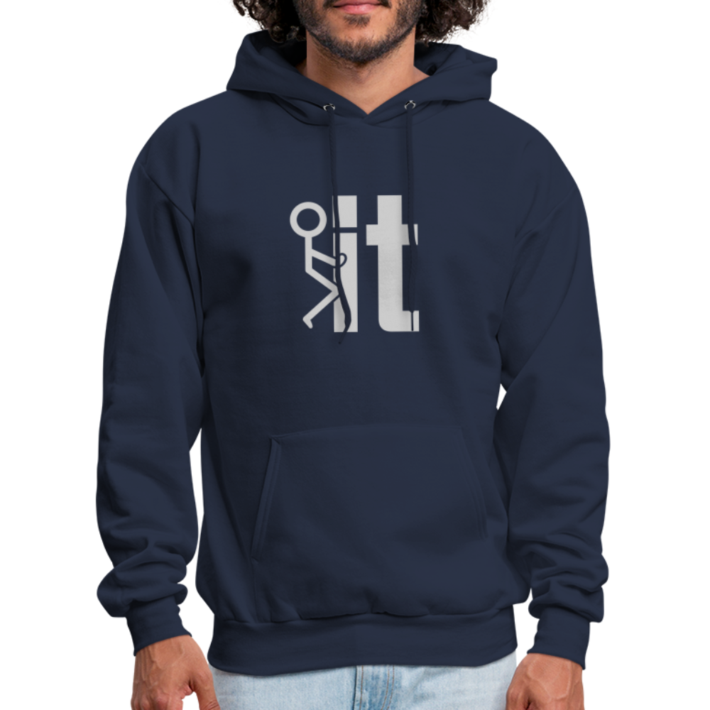 F it Hoodie (Funny & Carefree) - navy