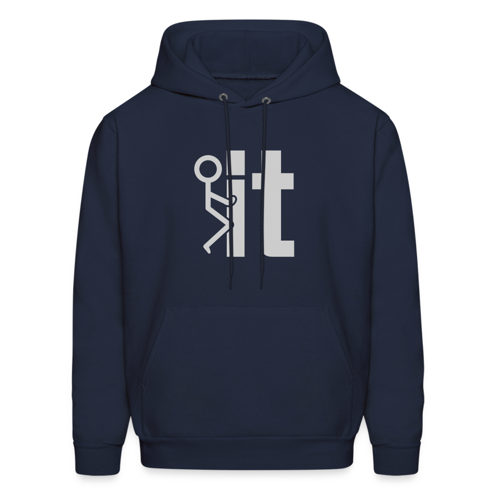 F it Hoodie (Funny & Carefree) - navy