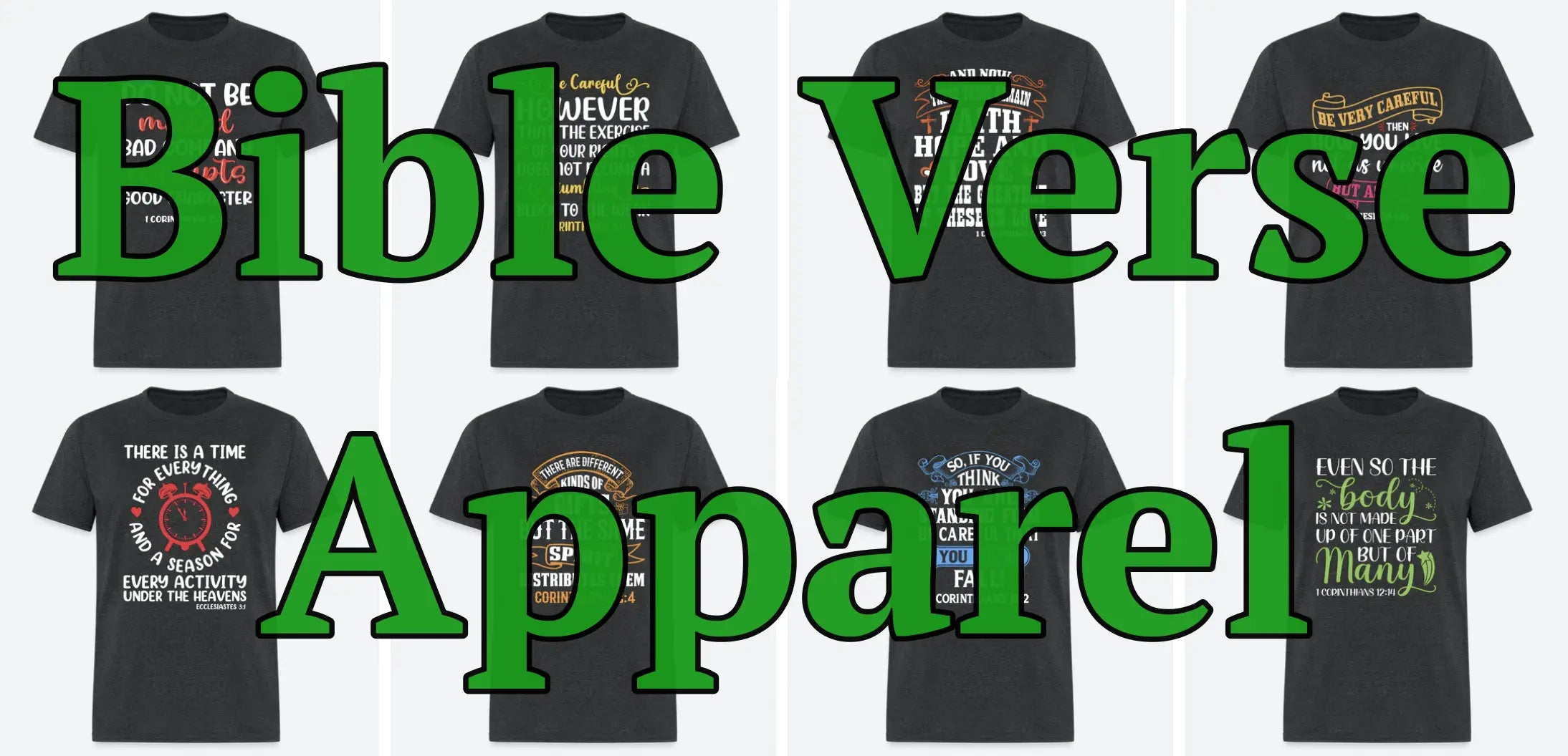 Bible Verse Apparel