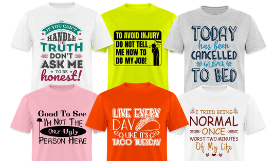 Funny T-Shirt Quotes
