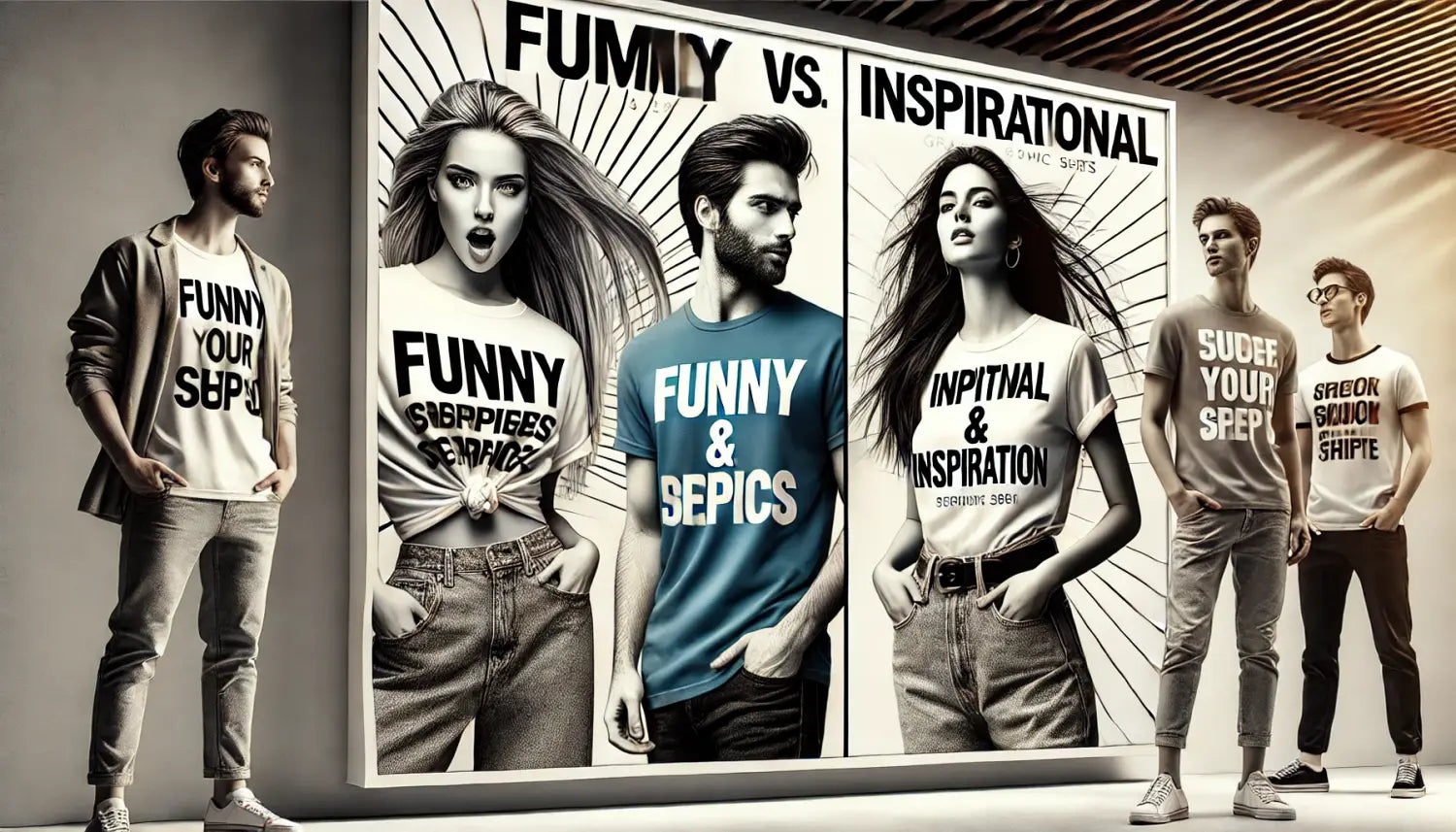 Funny vs. Inspirational: What Your Graphic Tee Says About You