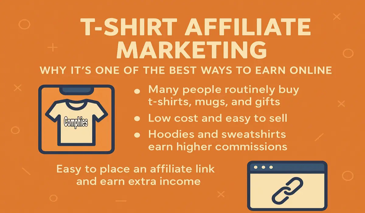 T-Shirt Affiliate Marketing InfoGraphics