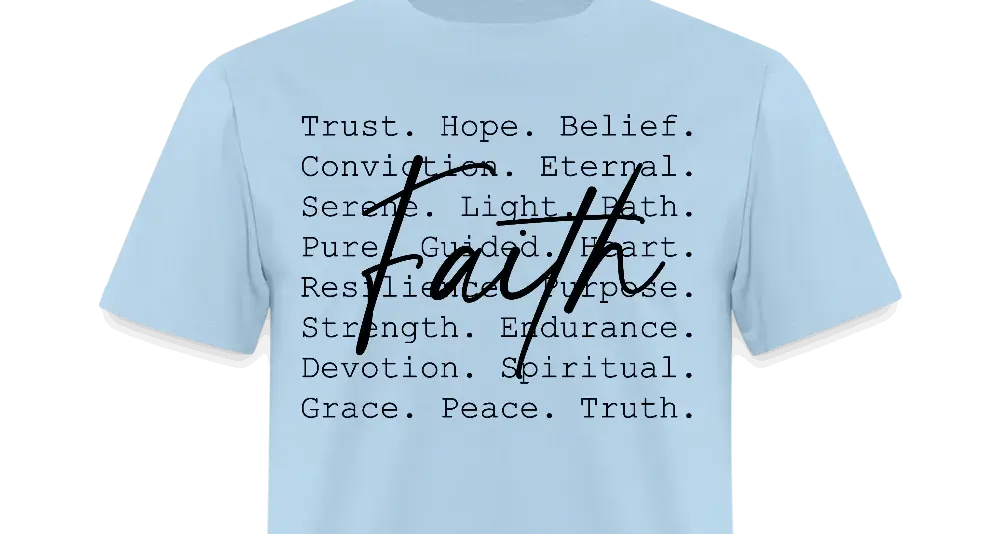 Words of Faith Apparel Collection