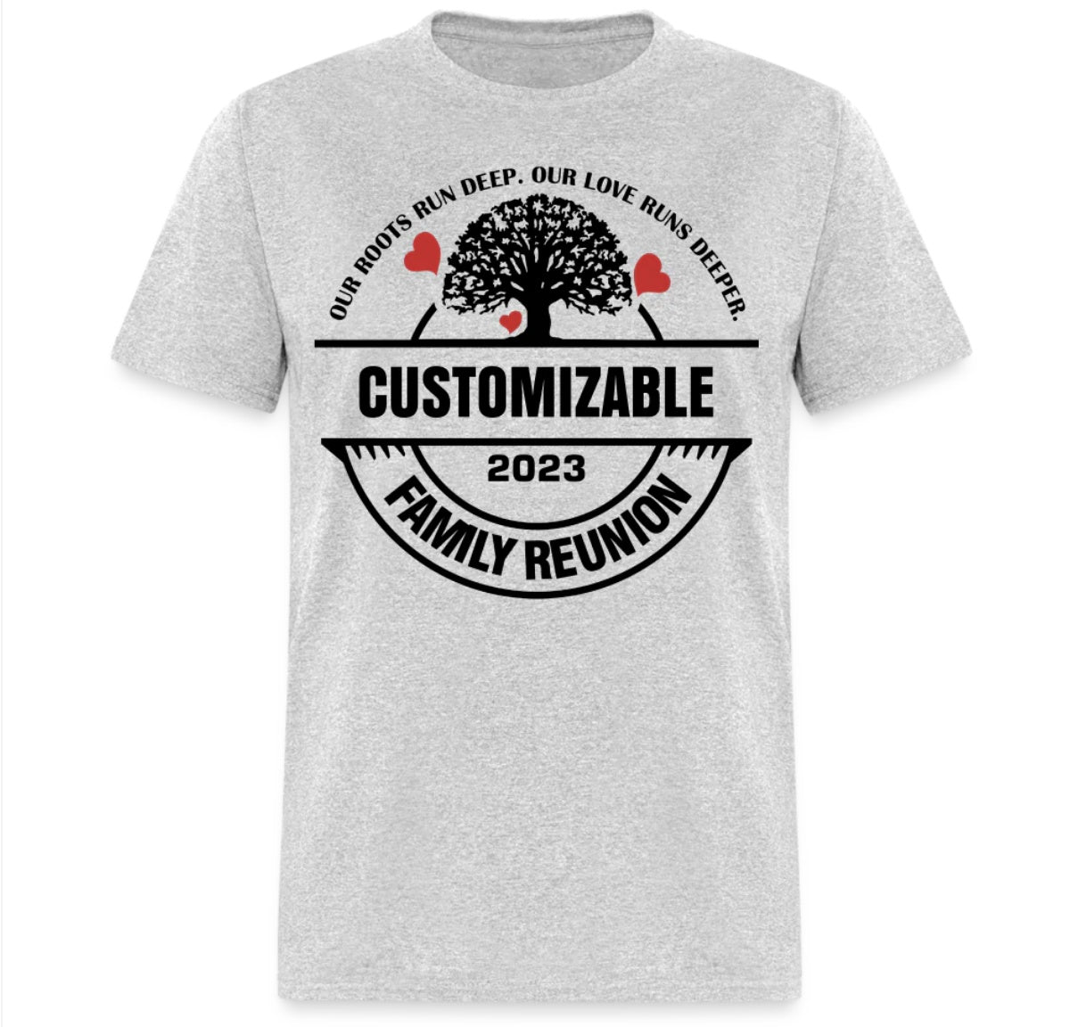 Customizable Family Reunion Shirt & Apparel