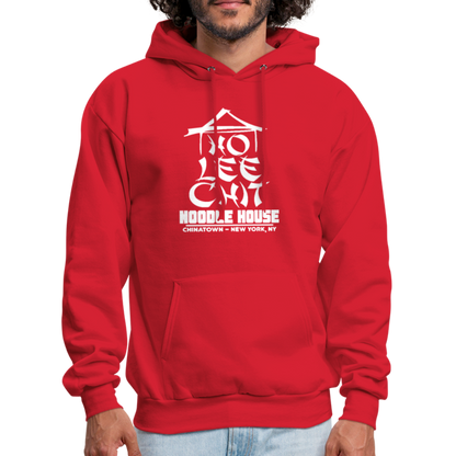 Ho Lee Chit Noodle House (Funny Wordplay) Hoodie - red