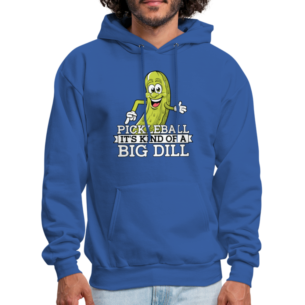 Pickleball It's Kind Of A Big Dill Hoodie - royal blue