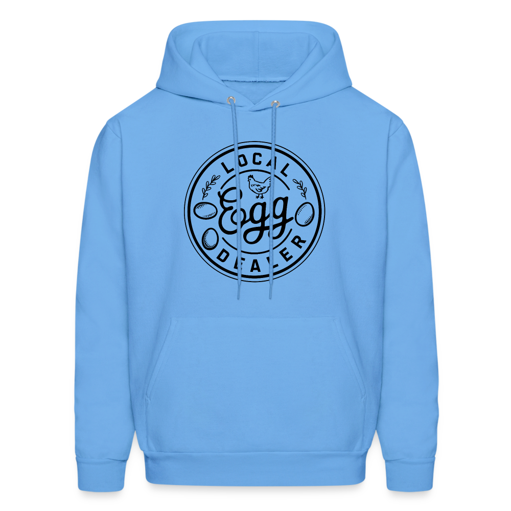 Local Egg Dealer Hoodie - carolina blue