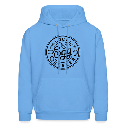 Local Egg Dealer Hoodie - carolina blue