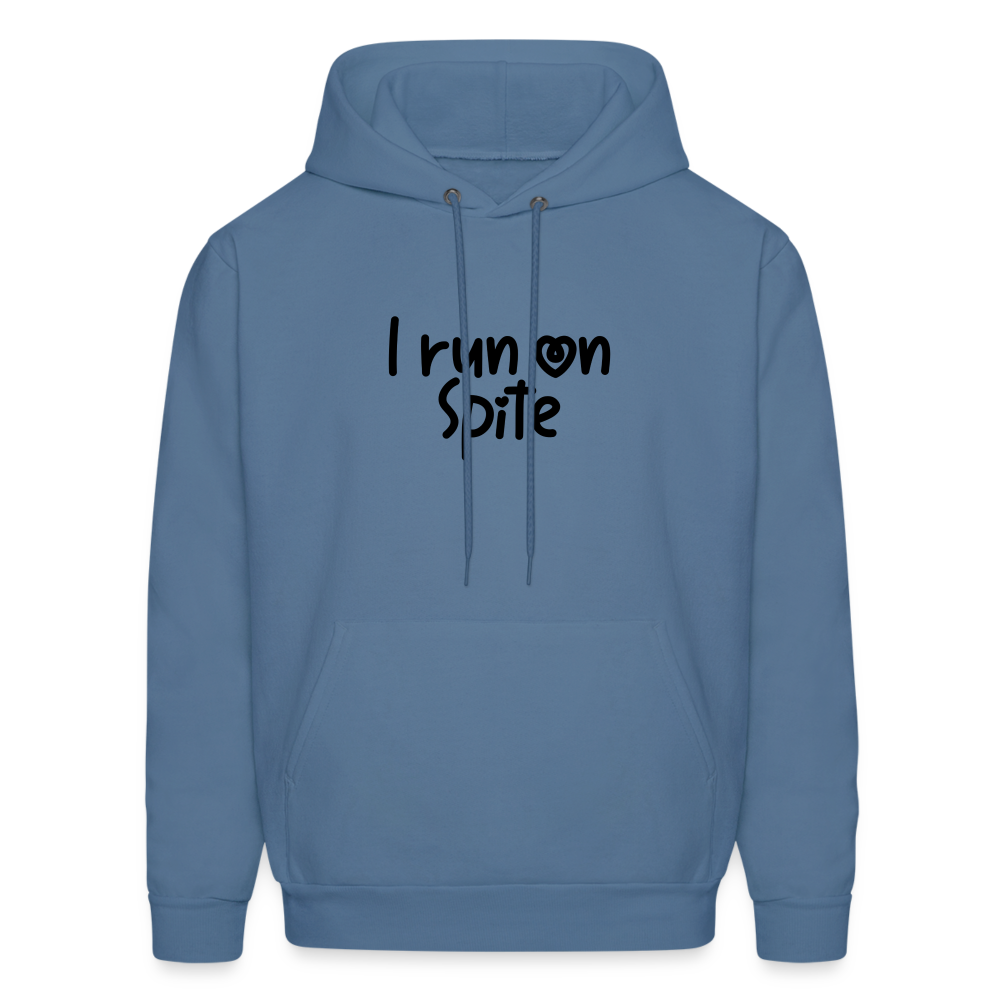 I Run On Spite Women's Hoodie - denim blue